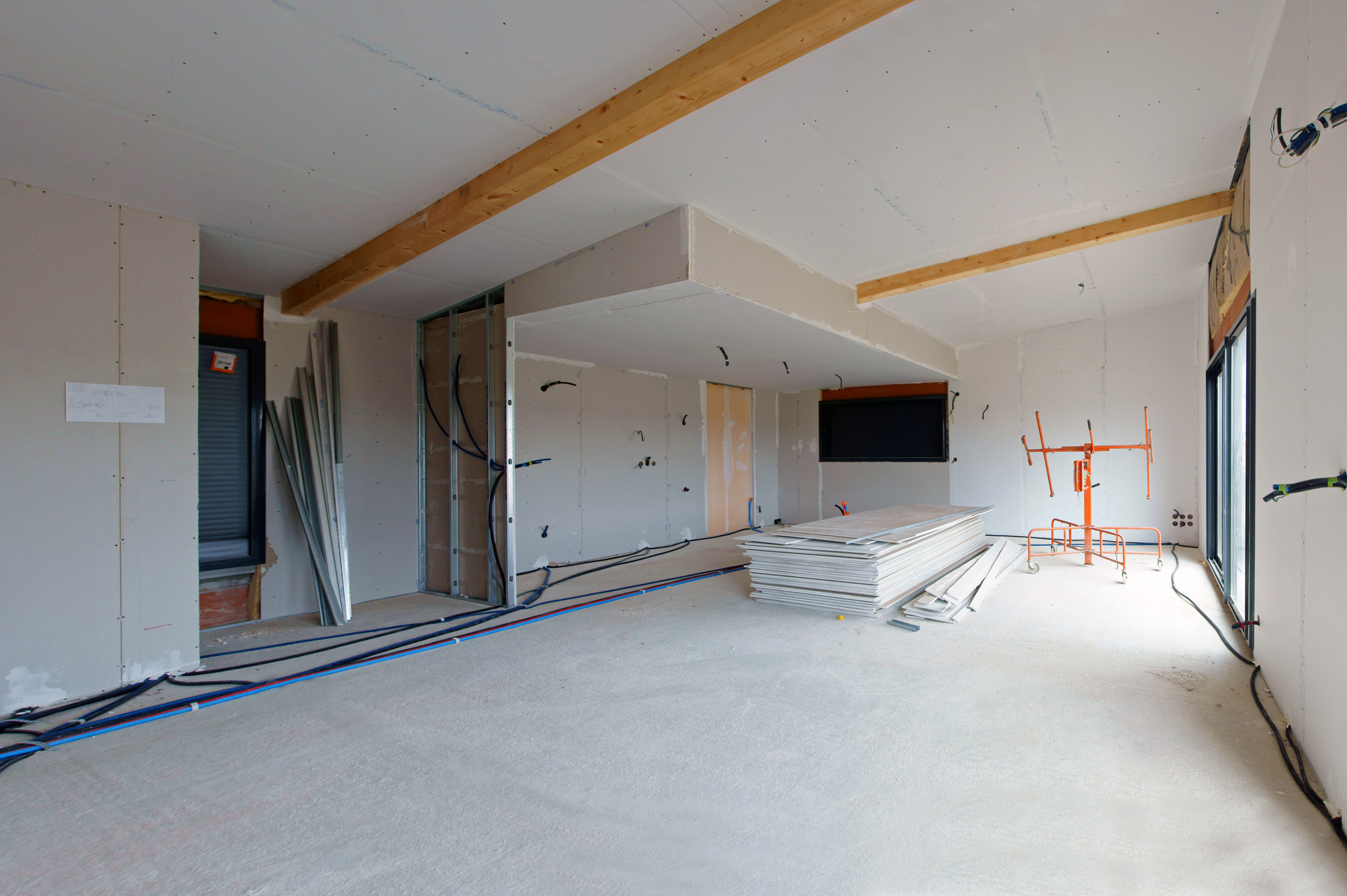 Travaux de placoplâtre